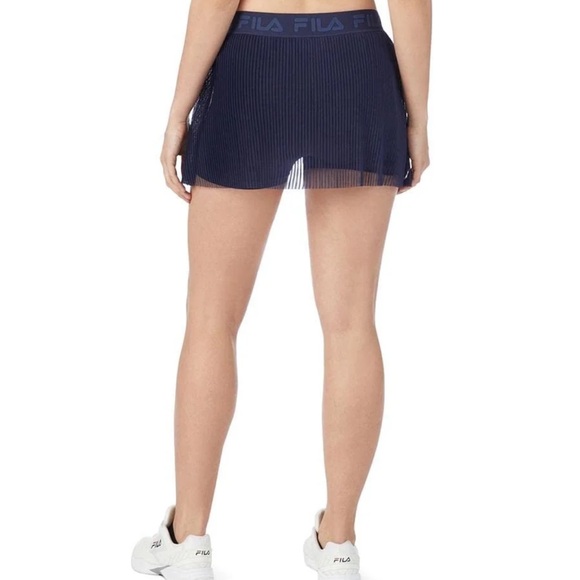Fila Women's Tennis Essentials Illusion Skort Black Medium - Picture 2 of 5